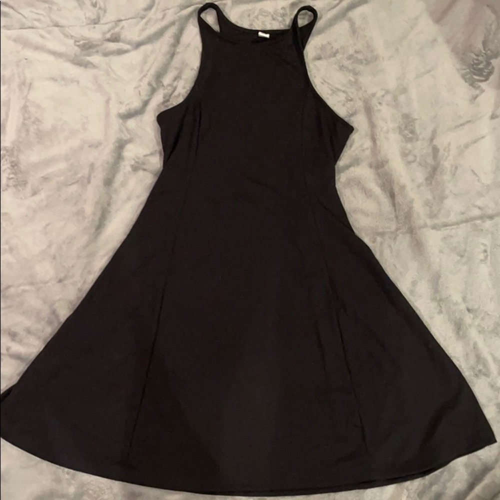 Black tank dress